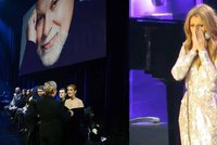Céline Dion se vrátila na jeviště: Na emotivním koncertě oplakala zesnulého manžela
