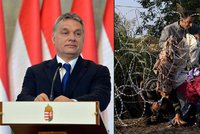 Orbán chce svážet uprchlíky do obřích táborů. Mají stát mimo Evropu