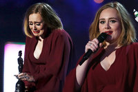 Adele ovládla britské hudební ceny: Zpěvačka se rozplakala na jevišti