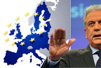 Evropě tikají hodiny: Na záchranu Schengenu má 10 dní, pak padne, míní komisař