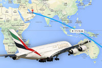 Nejdelší let na světě trvá přes 17 hodin! Z Aucklandu do Dubaje se letí 14 tisíc kilometrů