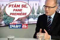 Premiér Sobotka živě na Blesk.cz. Zeptejte se šéfa vlády na to, co vás zajímá