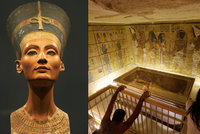 Je u Tutanchamona i královna Nefertiti? Nové objevy slibují nález století