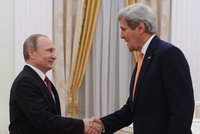 Šéf americké diplomacie mluvil s Putinem čtyři hodiny. O Sýrii a Ukrajině