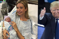 Ivanka Trump porodila! Donaldův vnuk dostal jméno hodné prezidenta