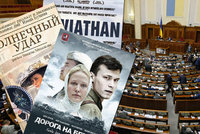 Ruské filmy zakázány: Jsou nebezpečné, řekl ukrajinský parlament
