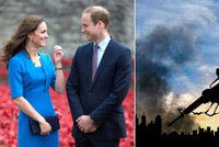 Británie bije na poplach: Kate s Williamem míří mezi teroristy! Tajné služby šílí