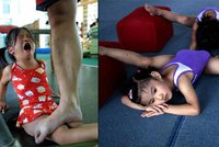 Bolest v dětské tváři a pláč: Podívejte se na trýznivé praktiky čínských gymnastických škol!