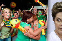 Brazilští poslanci odhlasovali sesazení prezidentky. Lidé v ulicích bujaře slaví