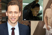 Idol žen Tom Hiddleston: Představitel bájného Lokiho předvede v novém filmu božské tělo