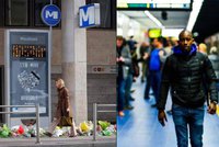 Vojenské hlídky a smutek: V Bruselu po útoku otevřeli stanici metra