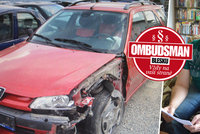 Autonehodu nezavinil: Pojišťovna zaplatila almužnu  a skončil bez auta