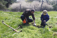 Děti pomáhaly pražským lesníkům: Společně do hlíny zasadili 183 tisíc stromečků