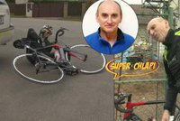 Další tragéd mezi Superchlapy: Jiří (60) padá z kola...