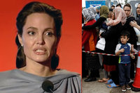 „Nikdo si nezaslouží být uprchlíkem.“ Jolie žádá Evropu o soucit s migranty