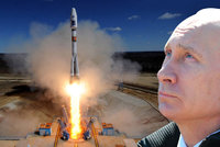 Putinovu zlobu střídá radost. Nový kosmodrom se pochlubil videem z rakety