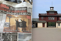 Náckové hajlovali v koncentračním táboře Buchenwald a fotili se při tom
