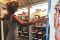 Dietářka Heidi Klum ukázala lednici: Ani vietnamská večerka nemá takové zásoby!