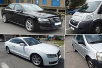 Audi za milion a půl, ale i »plechovka« za čtyři tisíce: Ministerstvo prodává auta po zločincích