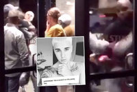 Justin Bieber se porval, k zemi letěl po pár vteřinách