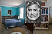 Hemingwayovu pozůstalost na Kubě ohrožují termiti a počasí: Zachrání ji americká nadace