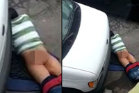 Nejbizarnější video: Muž si to »rozdával« se silnicí! Zaujatě ho sledoval kamarád