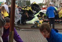 Ve Skotku vykolejila horská dráha: Mezi zraněními je i osm dětí