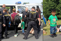 Běženci zadržení na D5 budou i s dětmi vráceni do Maďarska. Žádali tam o azyl