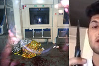 Afghánec (†17) před útokem ve vlaku vyhrožoval: Zmasakruju vás nožem a sekerou