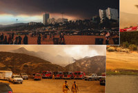 Apokalypsa ve městě andělů: Los Angeles zasáhly obrovské požáry!