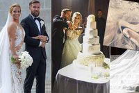 Detaily svatby tenistky Cibulkové: Nevěsta oděná v milionech, na ženichovi „šetřili“