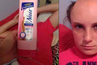 Dívka si ve sprše spletla šampon s depilačním krémem: Výsledek je k popukání!