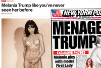 Nahotinka první dámou USA? Murdochův deník otiskuje fotky svlečené Trumpové