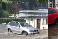 Extrémní bouřky způsobily na Slovensku lokální záplavy: V ulicích to vypadalo jak na koupališti!