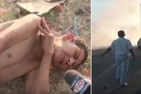 Bezcitné video: Reportérka dělala rozhovor s umírajícím mužem! Místo pomoci…