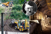 Vlak s nacistickým zlatem neexistuje: Místo tunelu jen kamení a hlína