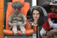Češka: Hrdinové tahají děti z trosek. Rusové a Asad útočí na civilisty úmyslně