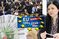 Raději si sedněte: Kolik peněz bere Jourová a čeští europoslanci?