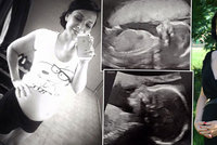 Nejdřív týrání, teď radostné očekávání: Divišová z Novy ukázala ultrazvuk