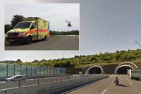 Komplikace na Pražském okruhu: V Cholupickém tunelu došlo k nehodě, jezdí se jedním jízdním pruhem