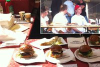 Muž z Ostravy snědl 10 burgerů za 7 minut. Stal se hvězdou Burgerfestu v Praze