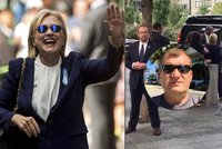 Kolaps Clintonové natočil hasič z Česka. Jeho video obletělo svět