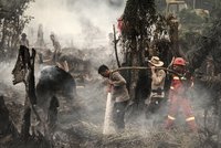 Smog z lesních požárů zabil 100 tisíc lidí. Studie: Umírali ve třech státech