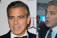 Výraz George Clooneyho, když se dozvěděl o rozvodu Pitta a Jolie, baví svět!