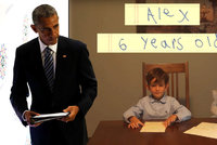 Chlapec (6) napsal dojemný dopis Obamovi. Chce za brášku trpícího Umrána (5)