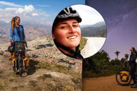Laura (23) procestovala na kole Jižní Ameriku: Nestálo ji to ani korunu!