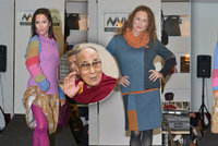 Herečky v roli modelek: Hrubešová, Stryková i Janáčková šlapaly na mole pro dalajlámu!
