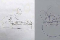 Mami, tati, byla jsem sexuálně zneužita, nakreslila pětiletá dívka na obrázcích