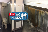 WC hlídka v terénu: Zápach, pavučiny a nánosy špíny na Invalidovně za 5 korun
