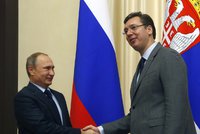 Prezident přiznal ruské špiony v zemi. Minulý týden skončil Vučić v nemocnici